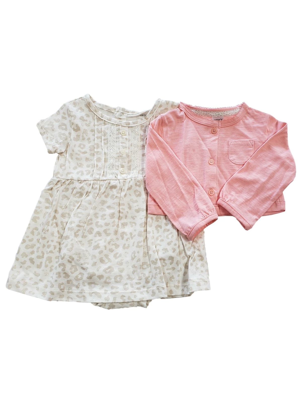 baby girl leopard print dress