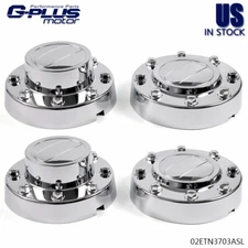 Fit For DODGE RAM 3500 1-TON DUALLY ALCOA ALLOY 2011-2018 Wheel Center Caps Kit