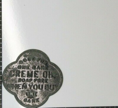 Vintage Palmolive Soap Company Canada 1 Cream Oil Cake free when you buy one