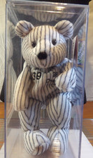 Salvinos Bamm Beanos NY Yankees 1998 Champs D Strawberry 39 Beanie Vtg with case