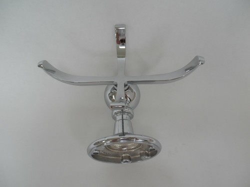 HERRAJES DE RESTAURACIÓN COLECCIÓN VINTAGE JABONERA ACABADO CROMO PULIDO - Imagen 3 de 5