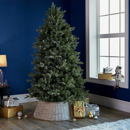 7ft Santa's Best 116 Function PreLit Deluxe Spruce Christmas Tree with