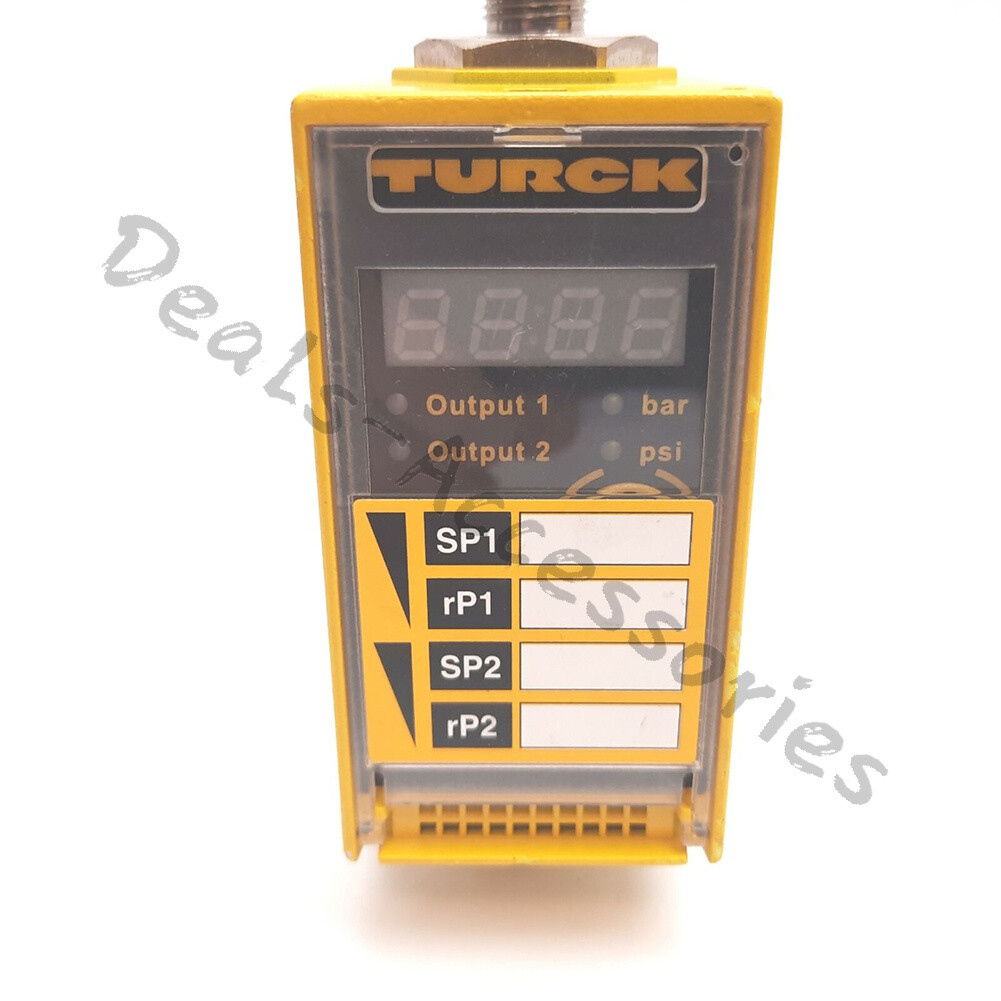 New Turck PC010-Gi1/4A1M-2APN8X-H1141 Pressure Transmitter 10bar/145psi 24VDC