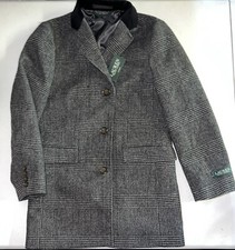 Lauren Ralph Lauren Outerwear Suit Jacket 12R/26" -Gray    