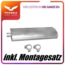Jeep Grand Cherokee II 2.7 CRD 4x4 (2001-2005) Mittelschalldämpfer Auspuff