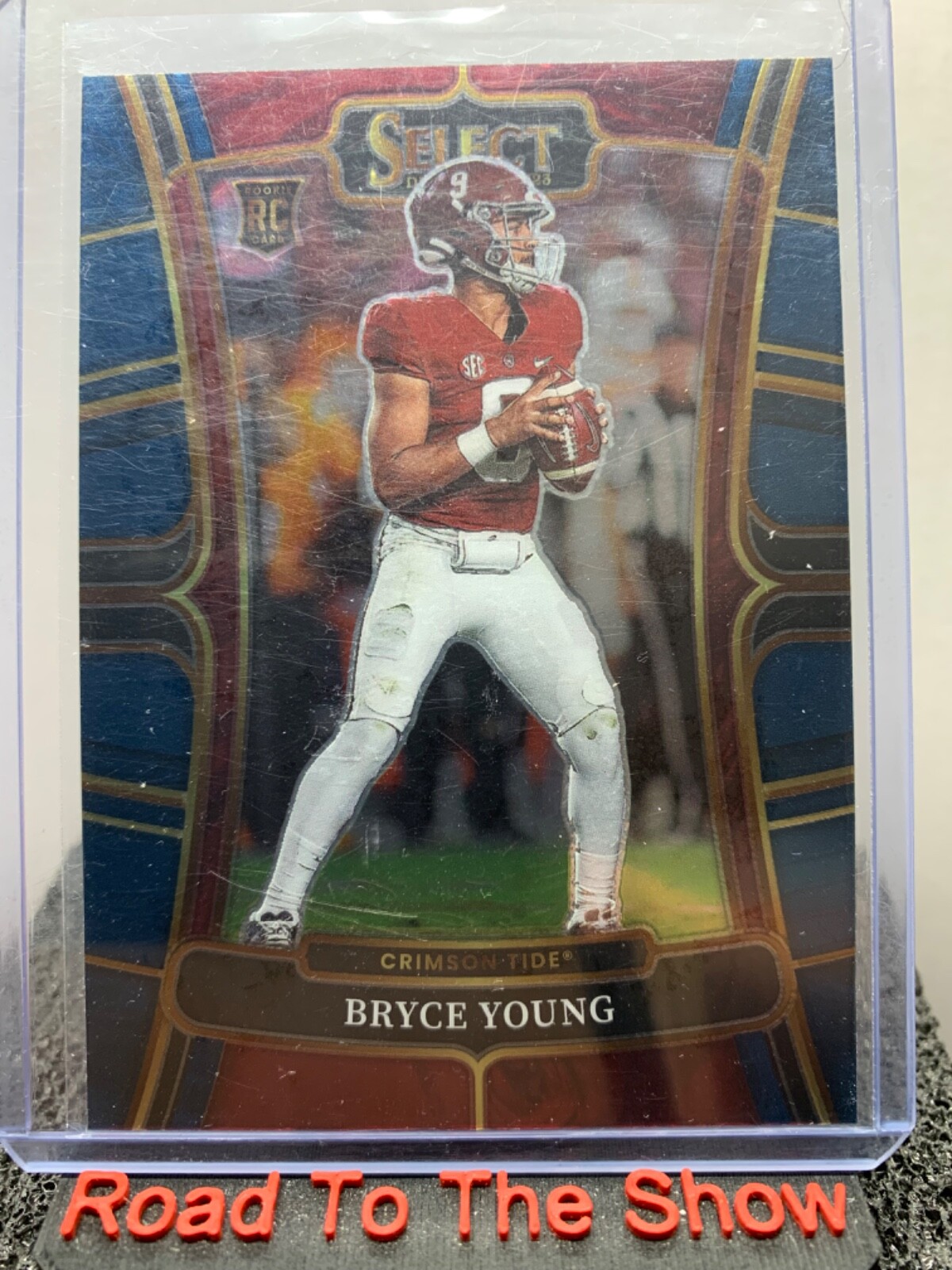 Bryce Young 2023 Panini Select Draft Picks Football #1 RC Alabama Crimson Tide