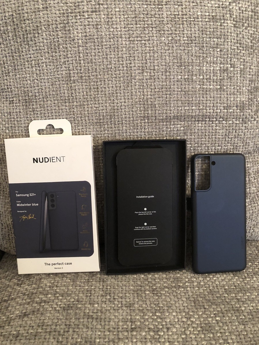BNIB Samsung Galaxy S21 Plus Blue Phone Case By Nudient UK