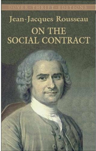 Rousseau Social Contract Dover Thrift Edition Paperback by Jean-Jacques