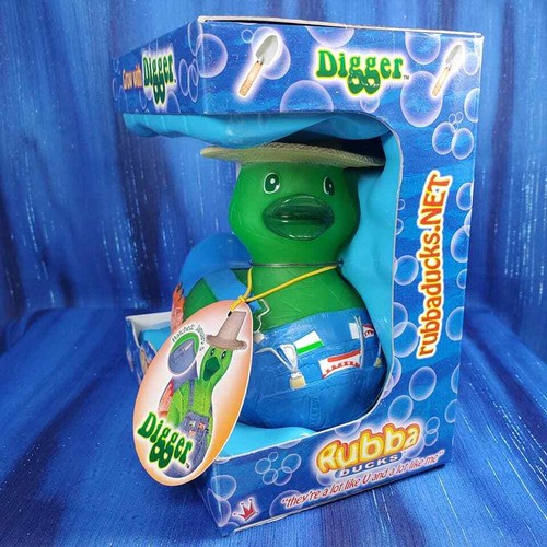 Digger Farmer Rubba Duck Rubber Duck Farm NIB New! - Picture 2 of 4