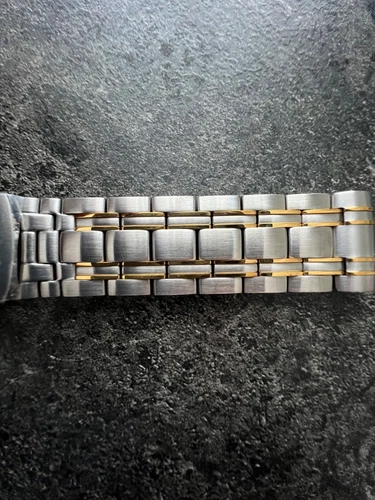 Correa de reloj pulsera de dos tonos de 20 mm para Omega Seamaster Diver 300M 42 mm - Imagen 2 de 9