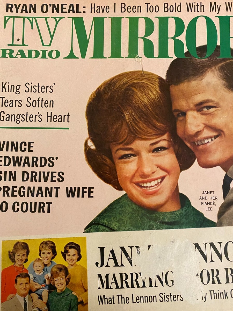 お値下げレノンシスターズのジャネットレノン Janet Lennon, The Lennon Sisters, Full Page Magazine COVER | eBay