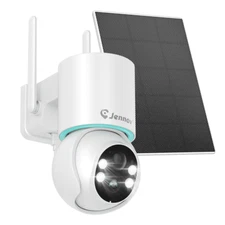 Solar Battery Powered Wifi Security Camera System Wireless Outdoor PTZ 360° Cams