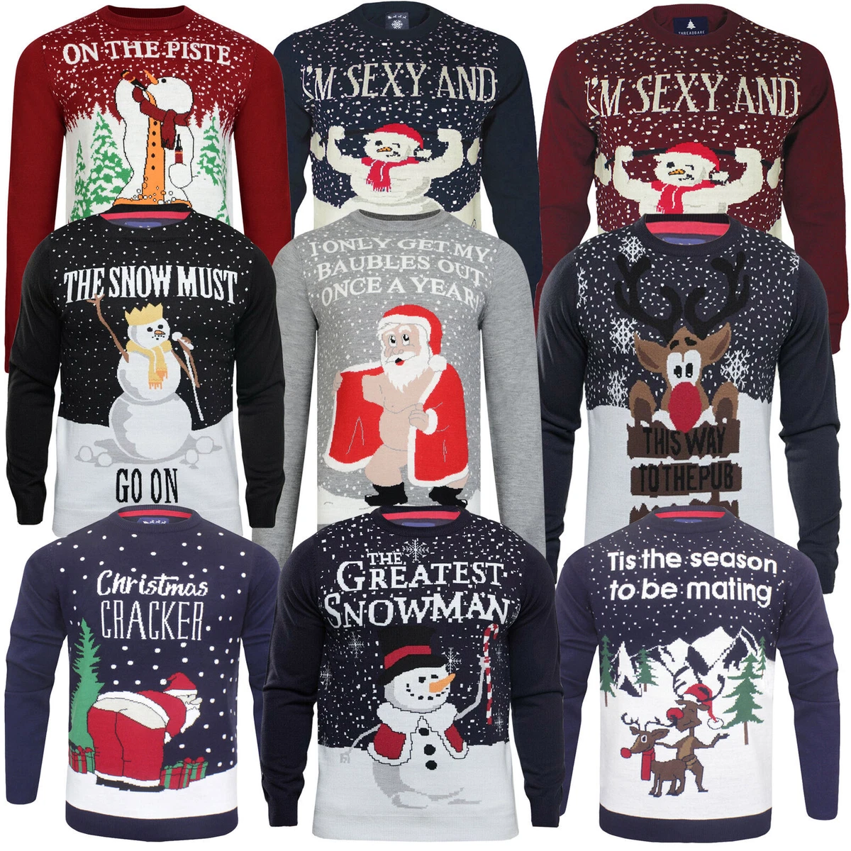 Shocking christmas cheap jumpers