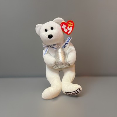Ty Beanie Baby KISSES the Hershey Bear (Walgreen's Exclusive) MWMTs Stuffed Toy
