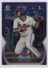 2023 Bowman Chrome Prospects Purple Refractor /250 Hao-Yu Lee Hao Yu #BCP-52 3l0