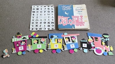 Dolly Toy's Lullaby Limited Pin-Up No 322 Kids Train Nursery Wall Decor NEW BOX