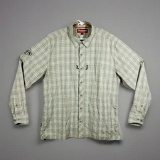 SIMMS Connecticut Valley Arms CVA Rifles Fishing Hiking Trail Men L/S Shirt L