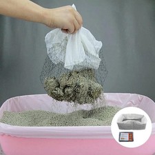 10Pcs Cat Litter Tray Liners Bags Litter Box Liners Cat Pan Bags with Filter Net