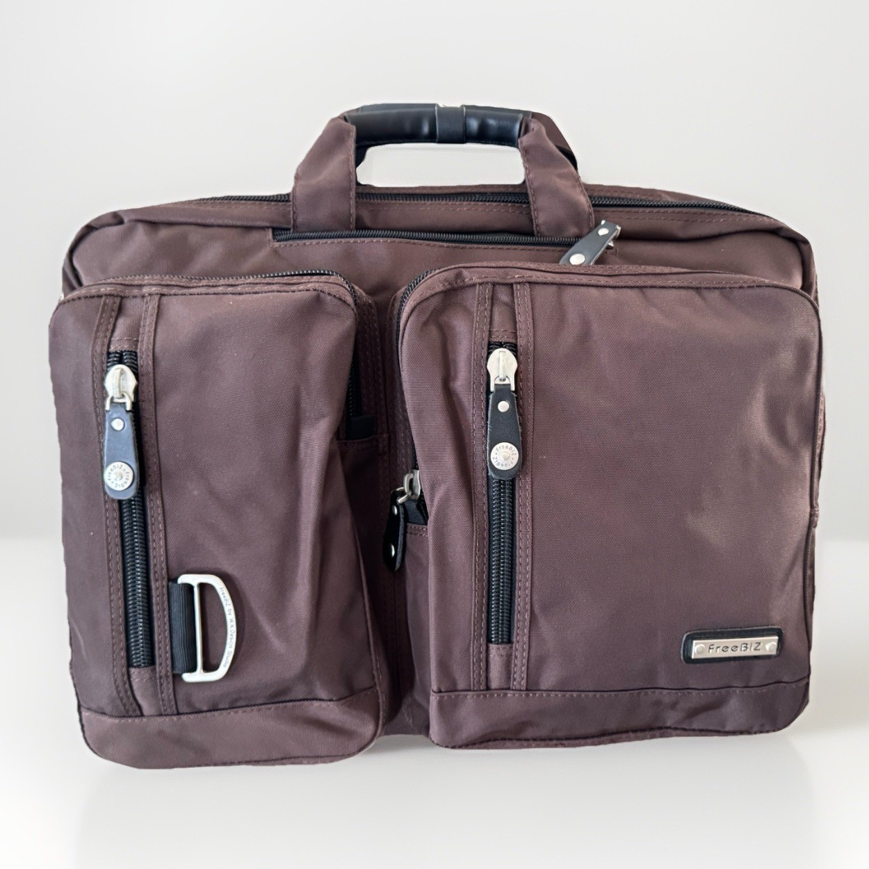 With Handle And Shoulder Strap