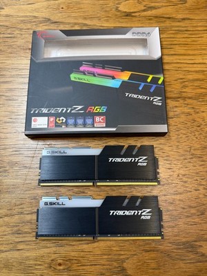 G.Skill Trident Z RGB 64GB (2 x 32GB) DDR4-3600 Dual Channel Desktop Memory Kit