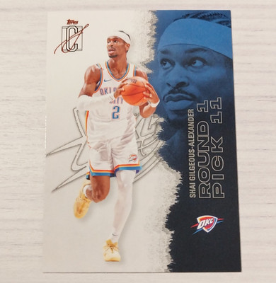 Topps Signature Class 2026 Shai Gilgeous-Alexander Rookie Pick #54 OKC Thunder