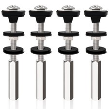 Universal Toilet Tank to Bowl Bolts Kit Heavy Duty Toilet Bolts Waterproof St...