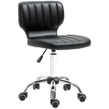 HOMCOM Fauteuil de relaxation massant 45x47x87cm Noir