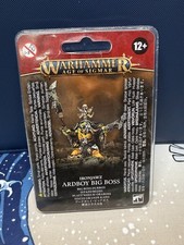 Warhammer Age of Sigmar Orruk Warclans Ironjawz Ardboy Big Boss GAW89-57
