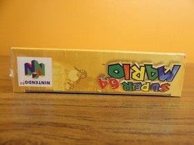 Super Mario 64 - First Print - VGA 85 NM+ Sealed - N64 Nintendo 64 - 1996