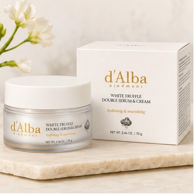 d'Alba Piedmont  White Truffle Double Serum & Cream  70g / 2.46oz