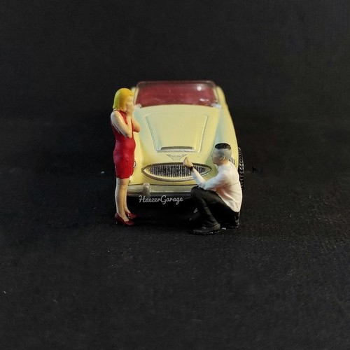1/64 Scale Diorama Figure Romantic Couple #1 Painted Miniature Scene Model GIFT - Picture 3 of 3