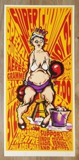 2001 Superchunk - Philadelphia Silkscreen Concert Poster by Jeff Wood & Decker