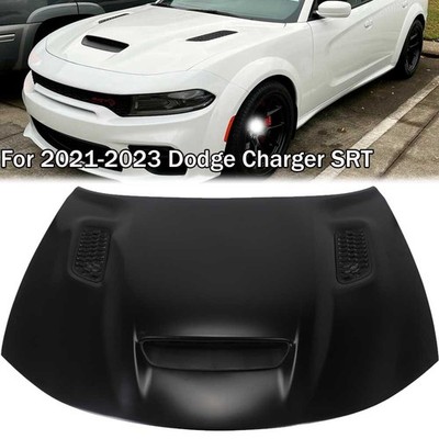 Fits 2015 - 2023 Dodge Charger SRT Hellcat Redeye Style Hood Aluminum