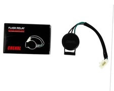 Signal Flasher, 3 Pins Round Turn Signal Flasher Relay Blinker for Chinese
