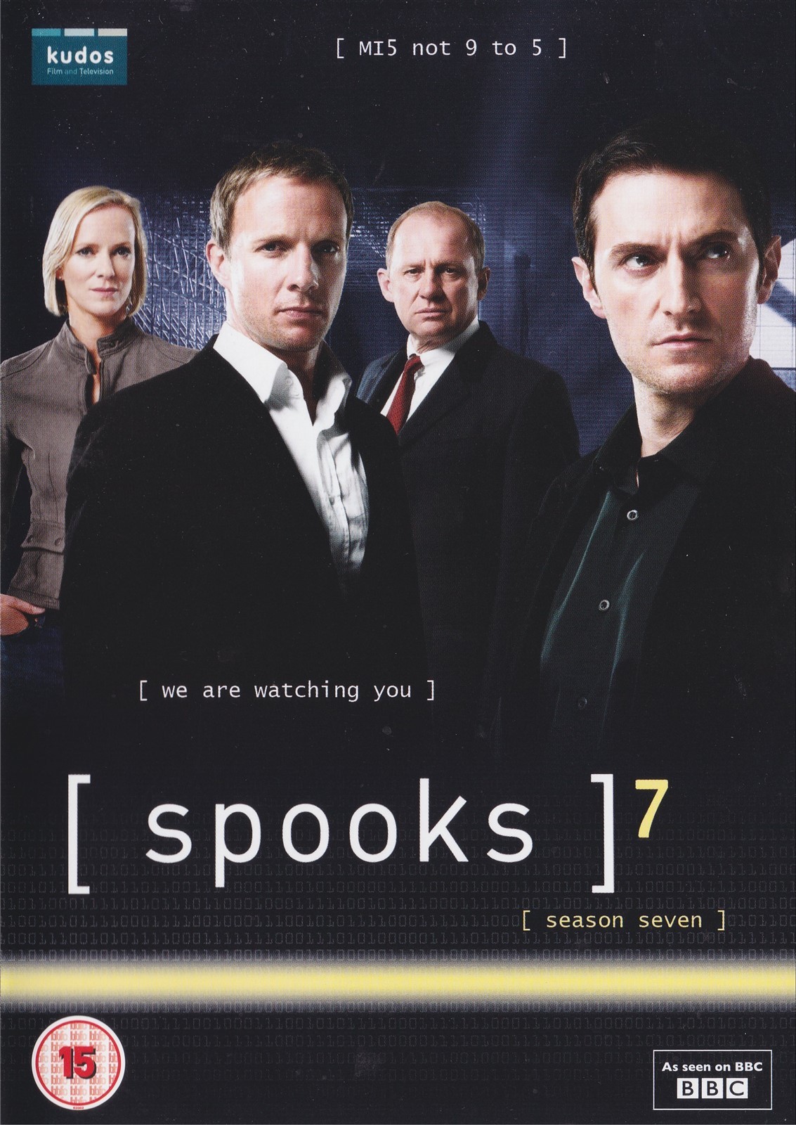 Spooks MI5 Series 7 (BBC eOne Amaray) - NEW Region 2 DVD