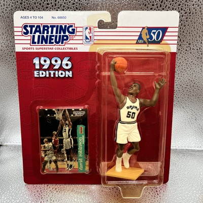 #ad Starting Lineup David Robinson NBA San Antonio Spurs 6” Figure Card 1996 $8.99