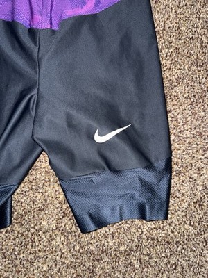 NIKE pro elite 2015 Mサイズ　美品 Nike Pro Elite Speedsuit 2015 - Purple & Black - Excellent