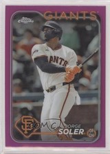 2024 Topps Chrome Pink Refractor Jorge Soler #223 c6h