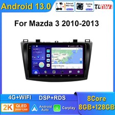 Android Auto Carplay Stereo Head Unit For MAZDA 3 2010-2013 Car Radio GPS Navi
