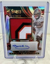 2024 Select Prime Selections Signatures Bucky Irving #PSPS-BIG Patch Auto /99 RC