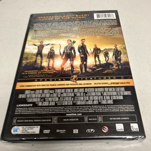 The Hunger Games: Catching Fire - DVD Jennifer Lawrence - Picture 2 of 2