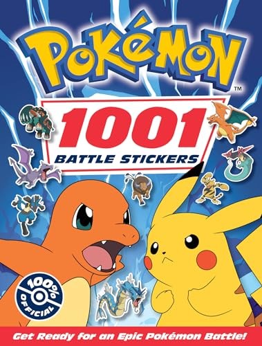 Pokemon - 1001 Battle Stickers - Paperback - G245Z-image