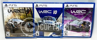 WRC 9 + WRC 10 + WRC Generations - PS5 - Brand New | Factory Sealed