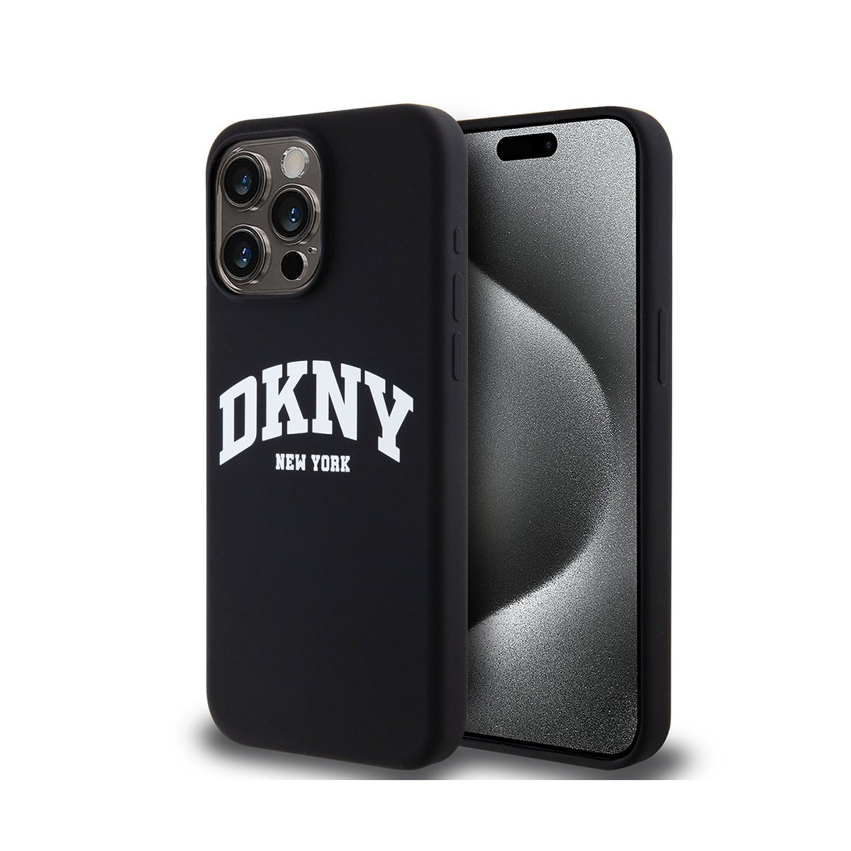 Coque silicone arc pour iPhone 14 Pro noir Liquid Edition protectrice