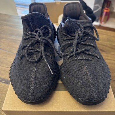 Adidas Yeezy Boost 350 V2 Static Black Reflective Size US 7 Mens