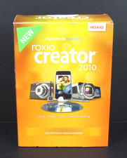 Roxio Creator 2010 Windows XP/Vista Video Capture Convert Software New Sealed