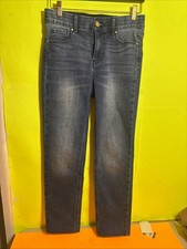 WHBM Women's Size 2 Dark Blue Denim High Rise Skinny Jeans.