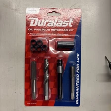 NEW DURALAST 85-401 Oil Pan Plug Rethread Kit M12 X 1.75 BUY IT NOW FREE SHIPPIN