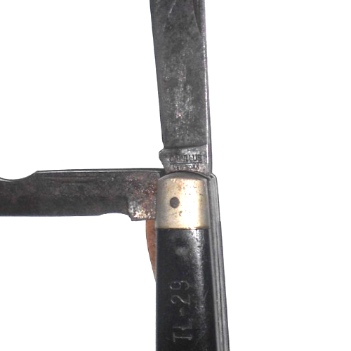 Coltello tascabile vintage CAMILLUS NY USA TL-29 elettricista Linemans 2 lame senza prezzo di riserva - Foto 5 di 10