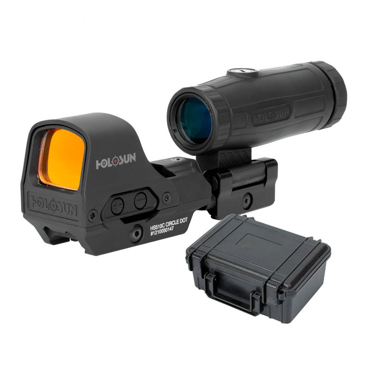 HOLOSUN HS510C Reflex Sight And 3X Magnifier Combo (HS510C+HM3X